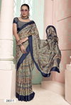 Sunandita By Vallabhi Printed Designer Brasso Sarees Wholesale Shop in Surat